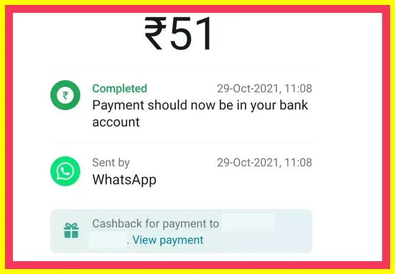 Whatsapp Upi Cashback Offer: Cashback of Rs 255 is available on UPI payment