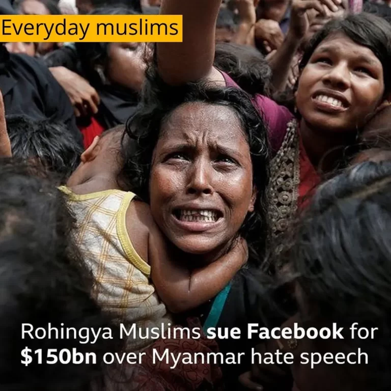 মিয়ানমারের বিদ্বেষী বক্তব্যের জন্য রোহিঙ্গা মুসলিমরা ফেসবুকের বিরুদ্ধে ১৫০ বিলিয়ন ডলারের মামলা করেছে