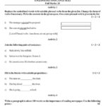 Model Activity Task English Class 10 January