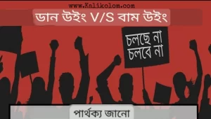 বামপন্থী এবং ডানপন্থী রাজনীতির মধ্যে পার্থক্য কী?