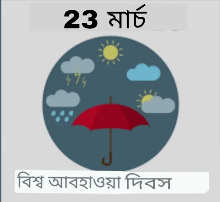 বিশ্ব আবহাওয়া দিবস 2022