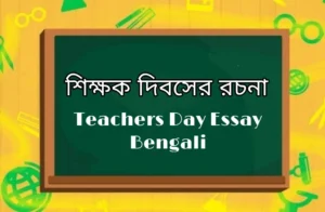 শিক্ষক দিবস রচনা: Teacher's Day Essay in Bengali: Shikkhok dibos in bengali