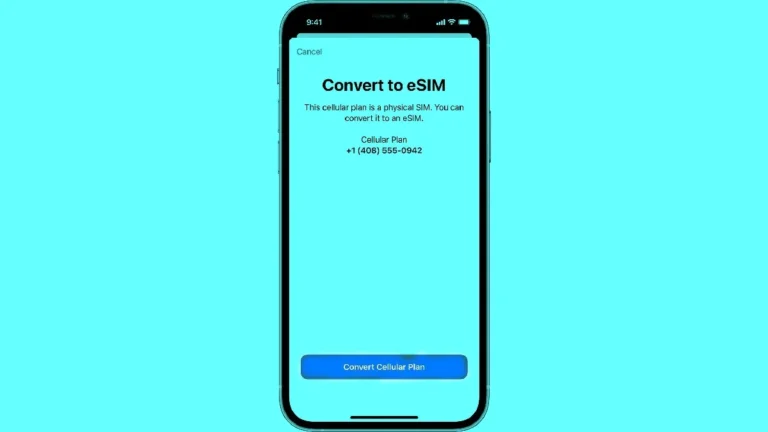eSIM কী: