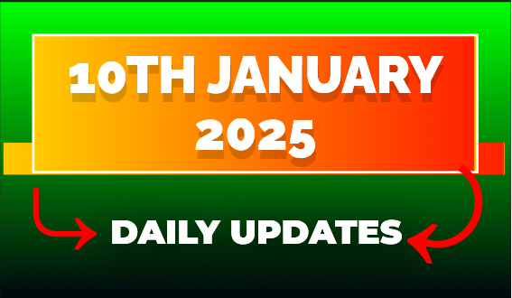 10th January 2025 Current Affairs In Bengali