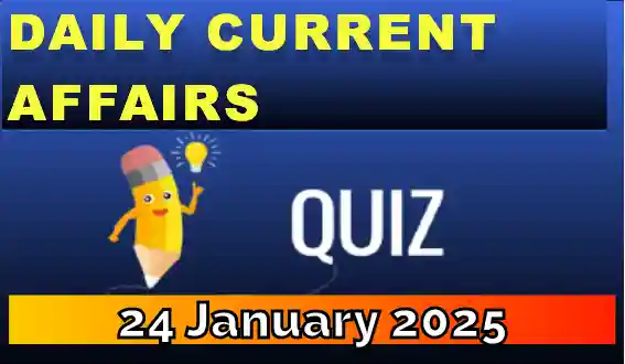 24th January 2025 Current Affairs In Bengali