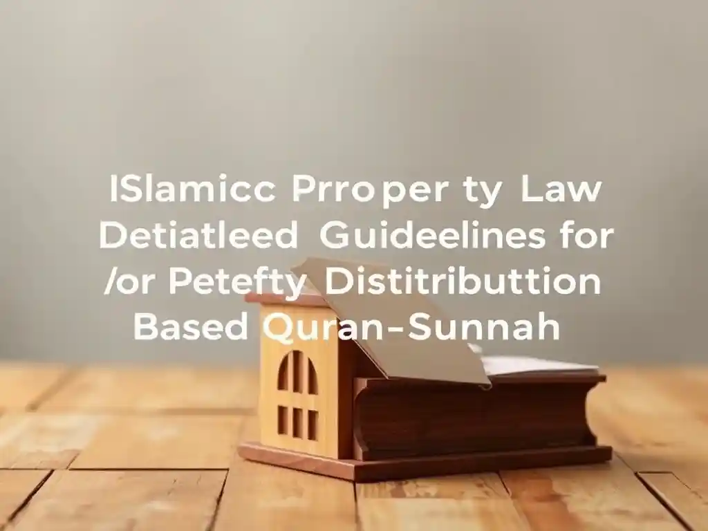 Islamic Property Law: Detailed Guidelines for Property Distribution Based on Quran-Sunnah