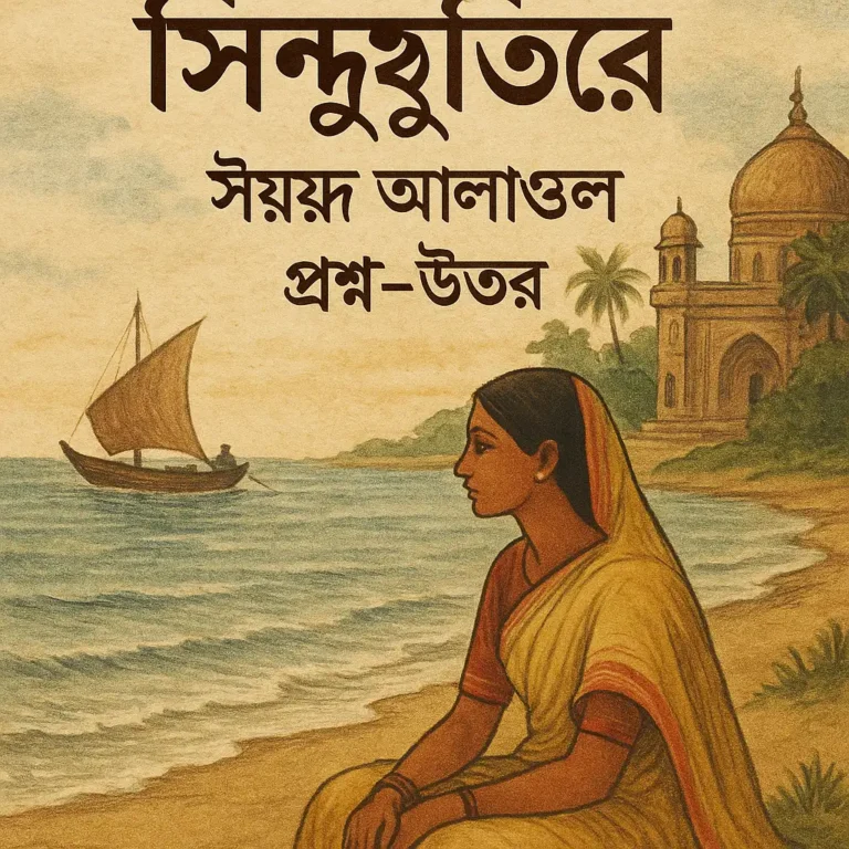 সিন্ধুতীরে-সৈয়দ আলাওল প্রশ্ন উত্তর