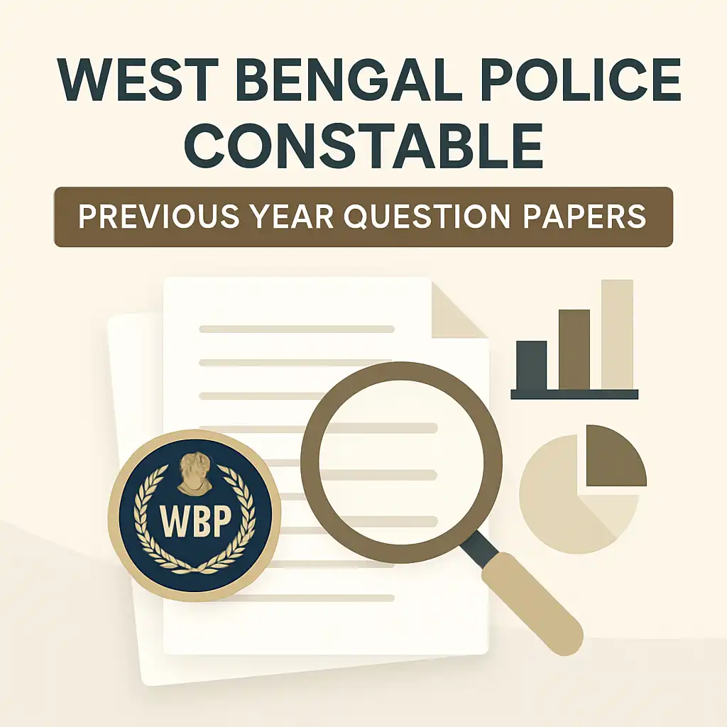 WB Police Constable Previous Year Question Papers