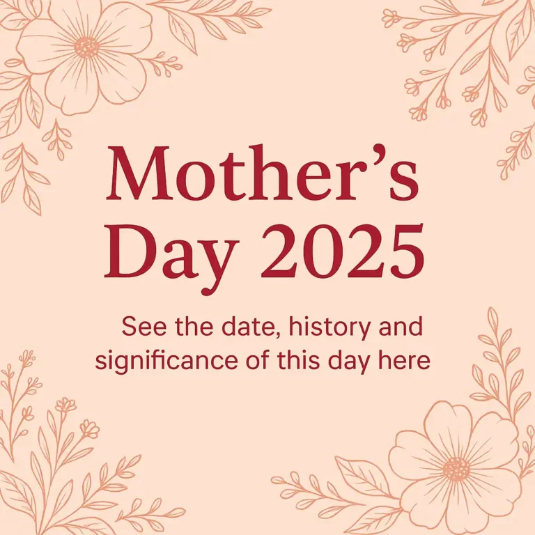 মা দিবস 2025: এই দিনটির তারিখ, ইতিহাস এবং তাৎপর্য এখানে দেখুন