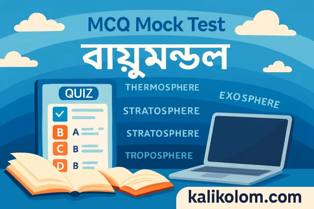 বায়ুমণ্ডল MCQ Mock Test: