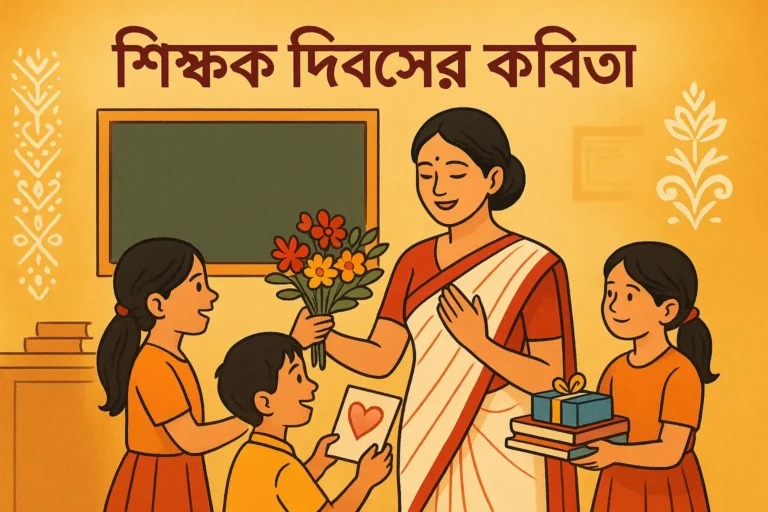 teachers day bengali poem