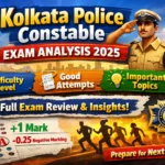 Kolkata Police Constable Exam Analysis 2025 OUT