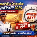 Kolkata Police Constable Answer Key 2025