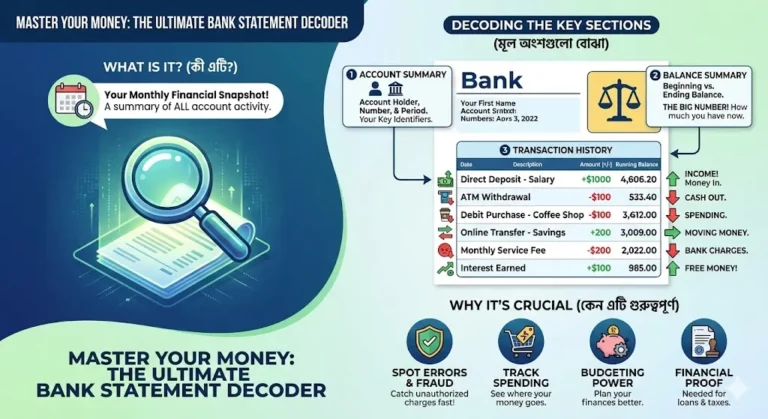 What Is a Bank Statement? (Bank Statement কী?)