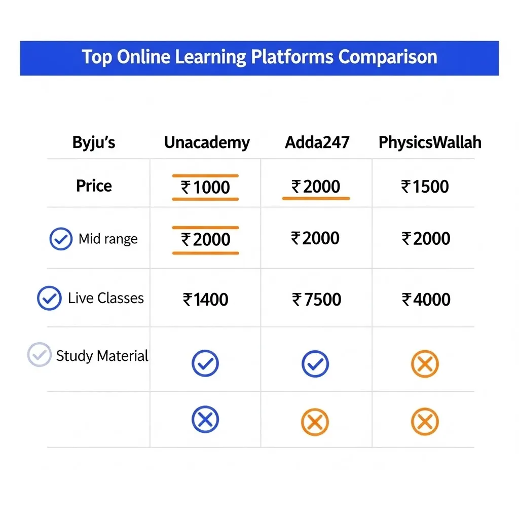 Top Online Platforms for Competitive Exams in India (India-র সেরা Exam Prep Platforms)