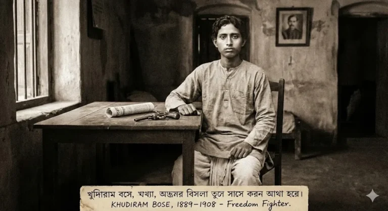 খুদিরাম বসু: জীবনী এবং ভারতের স্বাধীনতা সংগ্রামে অবদান (Khudiram Bose Biography in Bengali for Competitive Exam)
