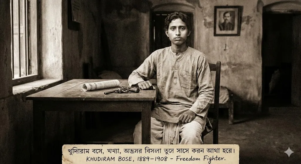 খুদিরাম বসু: জীবনী এবং ভারতের স্বাধীনতা সংগ্রামে অবদান (Khudiram Bose Biography in Bengali for Competitive Exam)