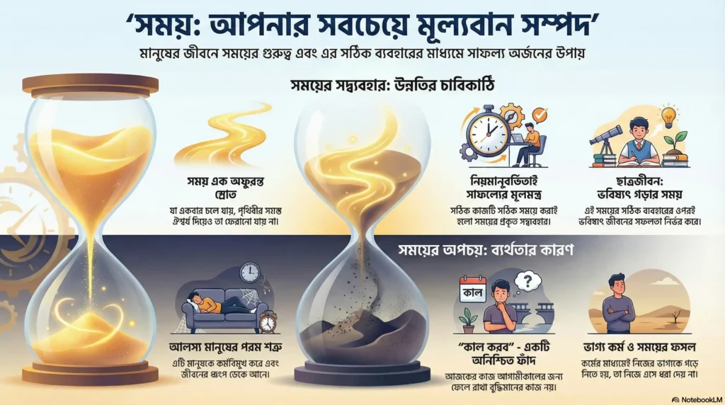 সময়ের মূল্য প্রবন্ধ রচনা 500+ শব্দে 