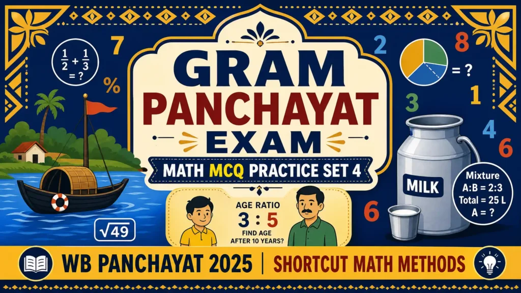 WB Gram Panchayat Exam Questions Answer