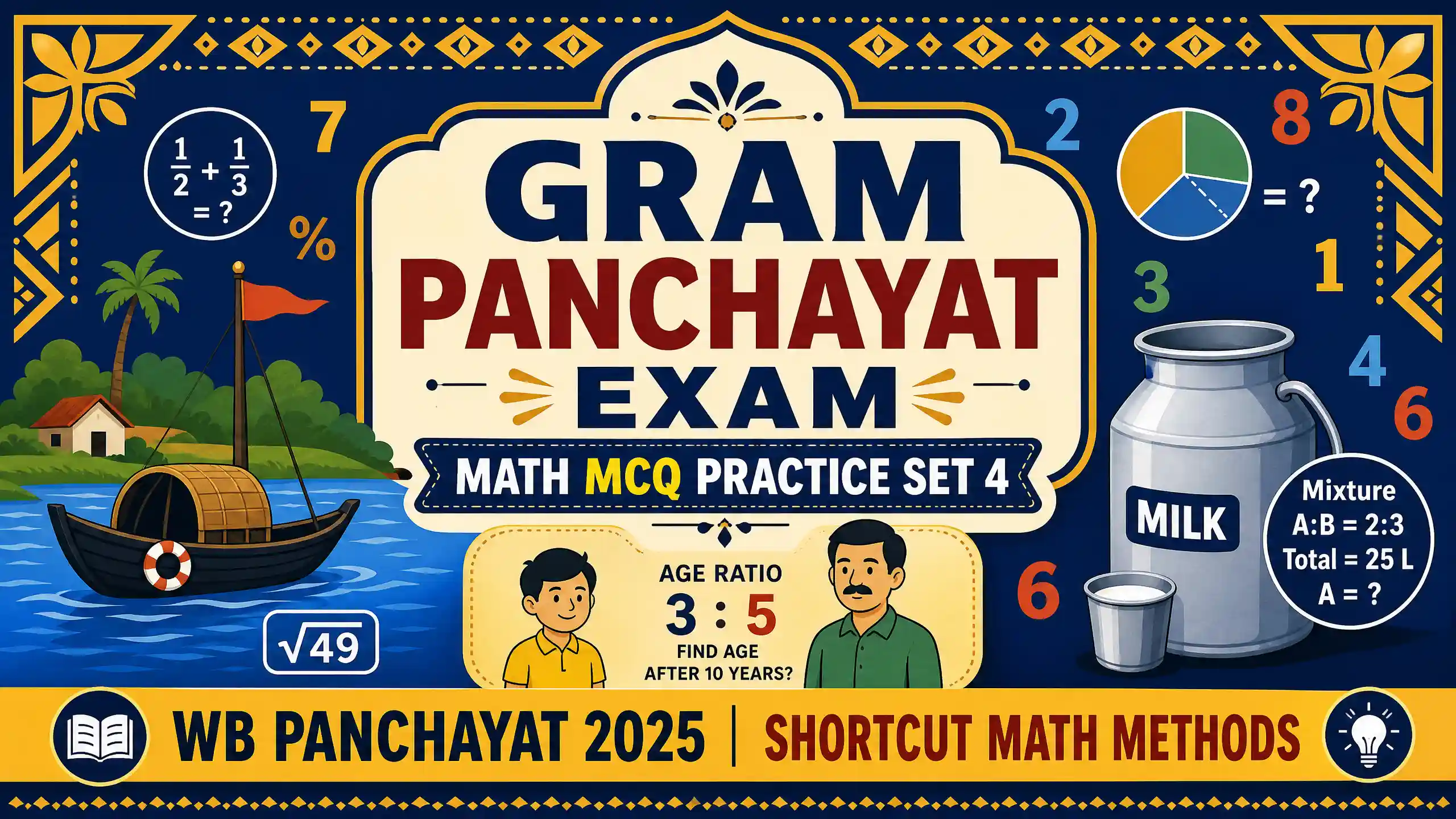 WB Gram Panchayat Exam Questions Answer