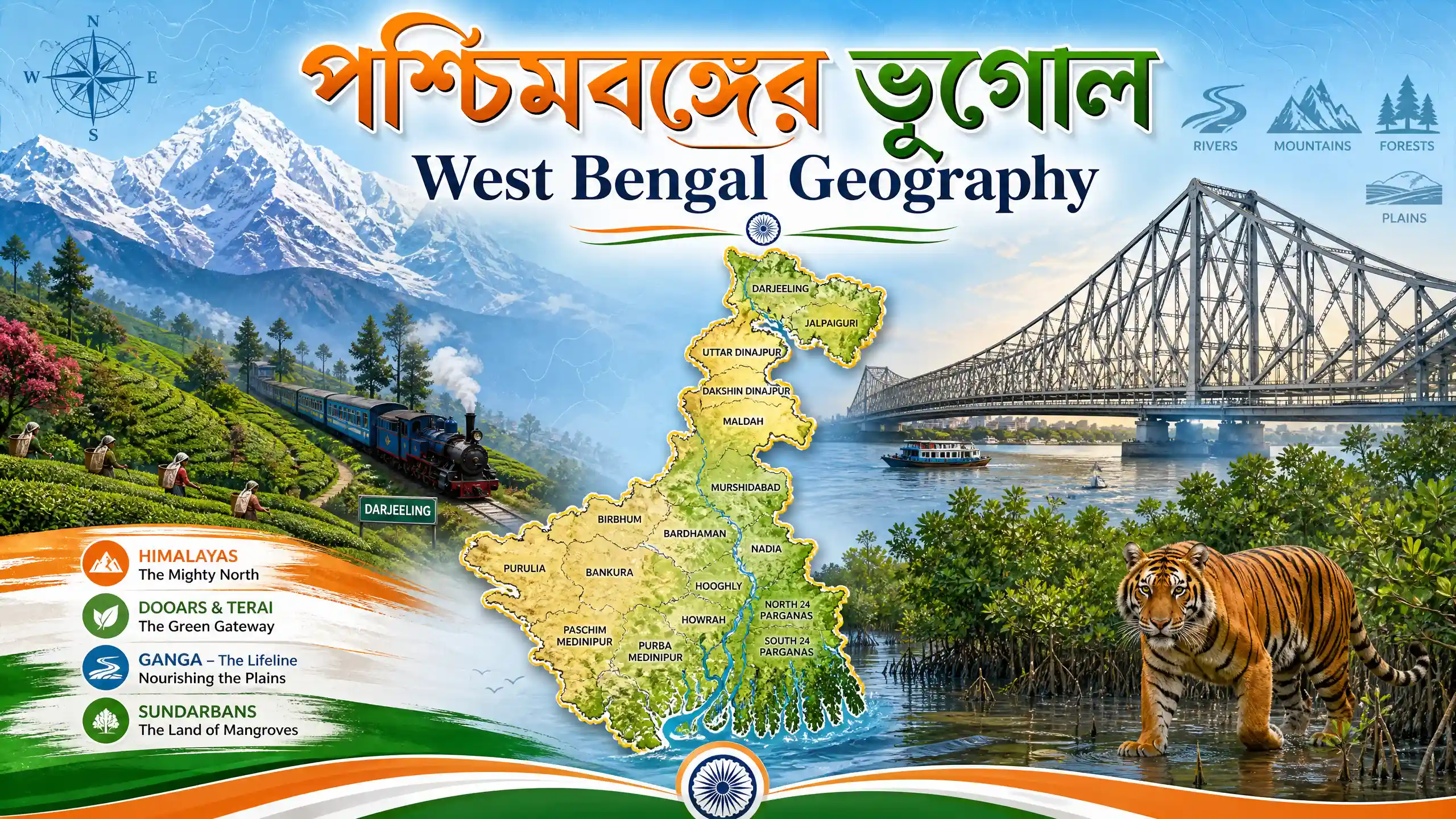 পশ্চিমবঙ্গের ভূগোল: সম্পূর্ণ প্রশ্নোত্তর PDF| West Bengal Geography GK in Bengali