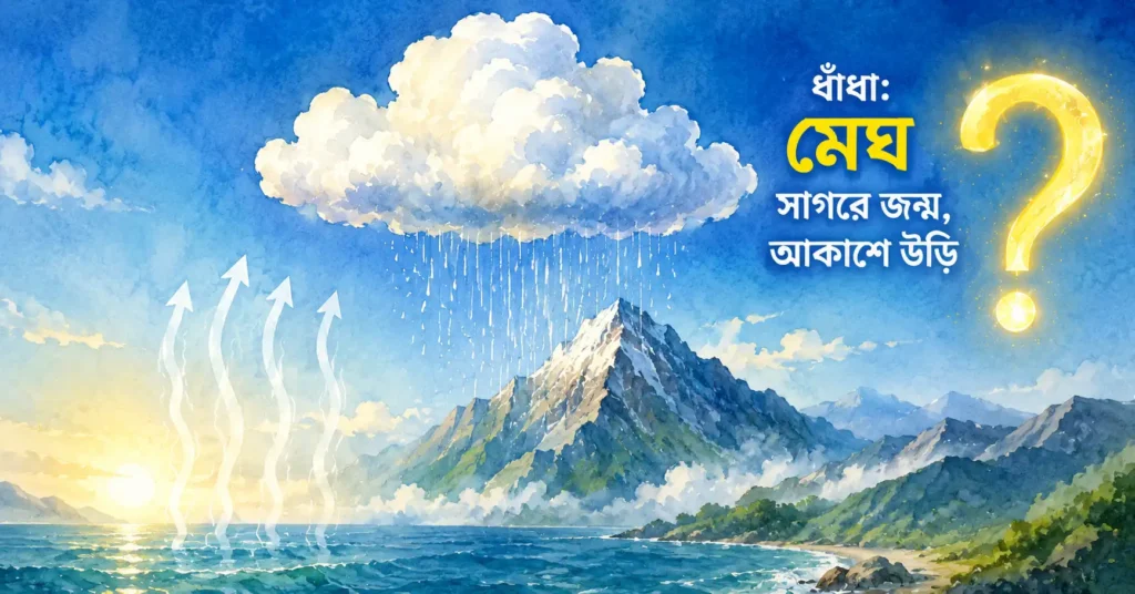 ধাঁধা: লবণ (জলে জন্ম, ঘরে বাস)