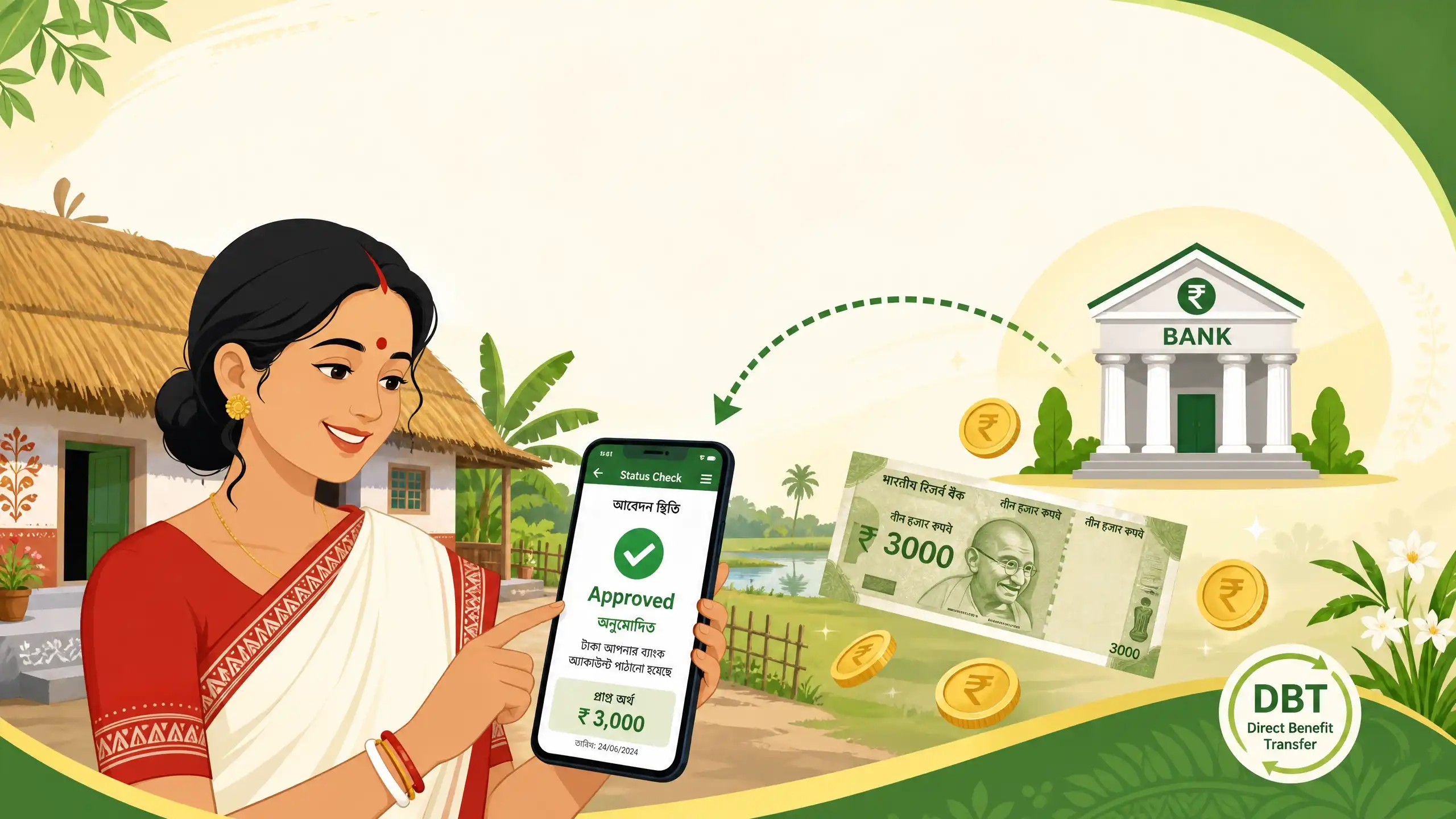 অন্নপূর্ণা ভাণ্ডার স্ট্যাটাস চেক ২০২৬ | Annapurna Bhandar Status Check Online