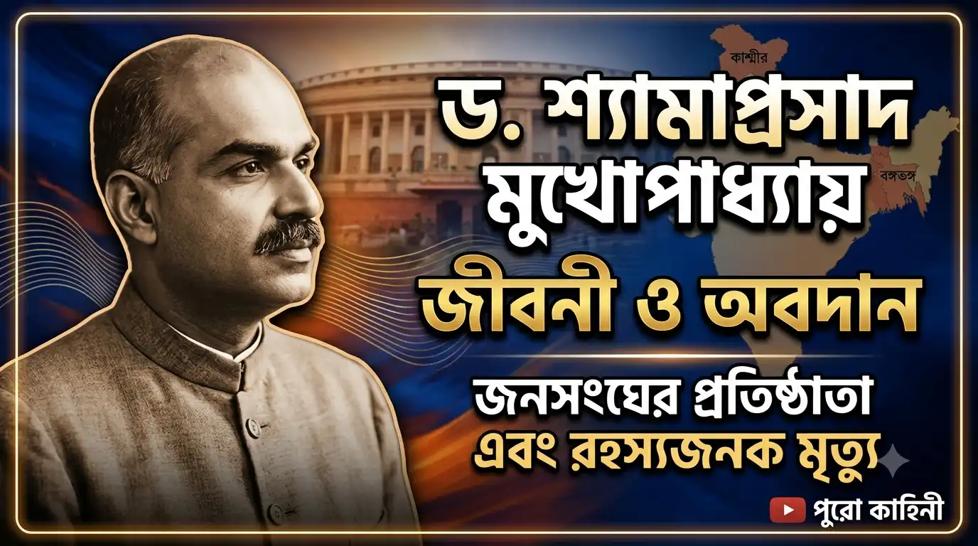 ড. শ্যামাপ্রসাদ মুখোপাধ্যায়ের জীবনী | Dr. Syama Prasad Mukherjee Biography in Bengali