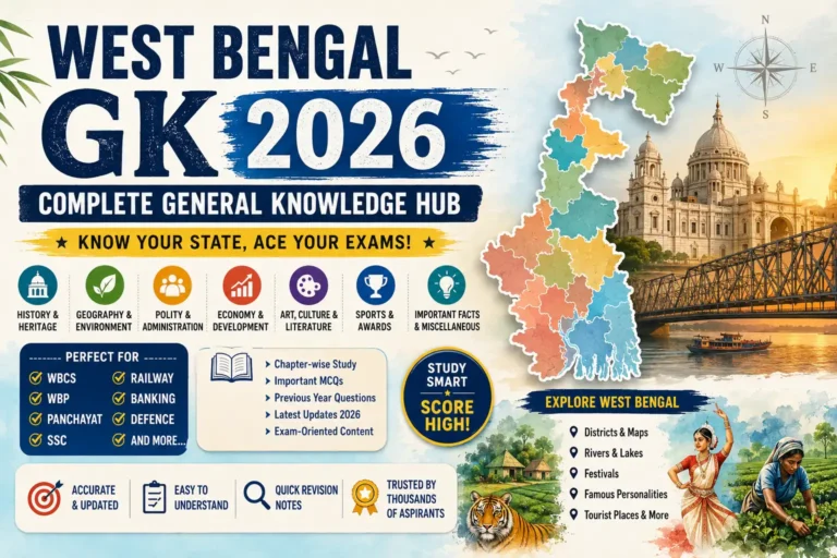 West Bengal GK 2026: Complete General Knowledge Hub