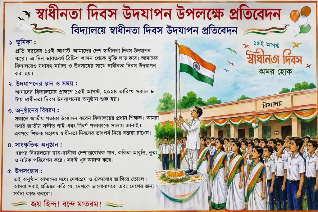 স্বাধীনতা দিবস উদযাপন প্রতিবেদন ২০২৬: ৮০তম বার্ষিকী উপলক্ষে সম্পূর্ণ গাইড