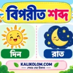 বিপরীত শব্দ তালিকা Class 3 PDF