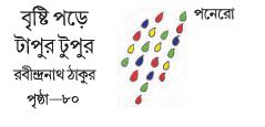 [ 12 অধ্যায়] - বৃষ্টি পড়ে টাপুর টুপুর