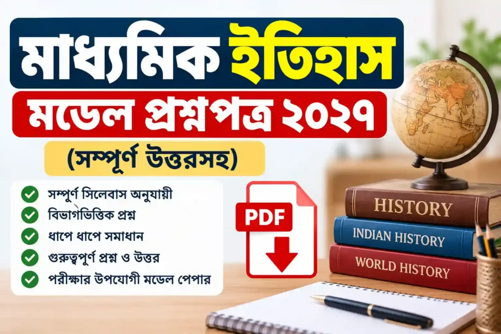 Madhyamik History Suggestion 2027: Model Question Paper (With Answers)